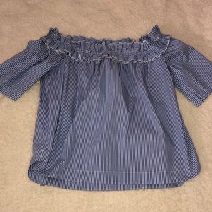 Vineyard Vines off the Shoulder top